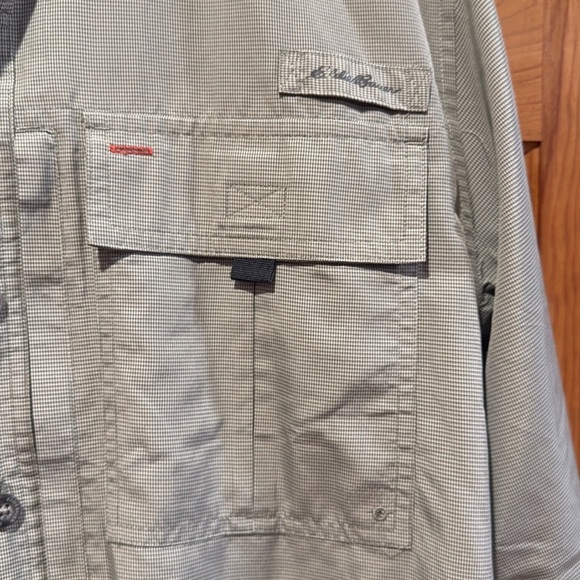 Eddie Bauer men sport shop long sleeve button down shirt size large. - Picture 3 of 11